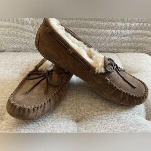 Women’s UGG Brown Moccasins Size 8 (runs small).